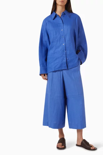 Culotte Pants in Linen