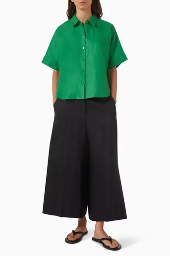 Boxy Shirt in Linen