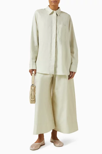 Oversized Shirt in Linen
