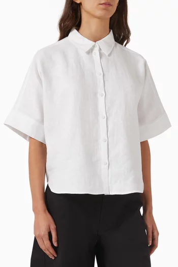 Boxy Shirt in Linen