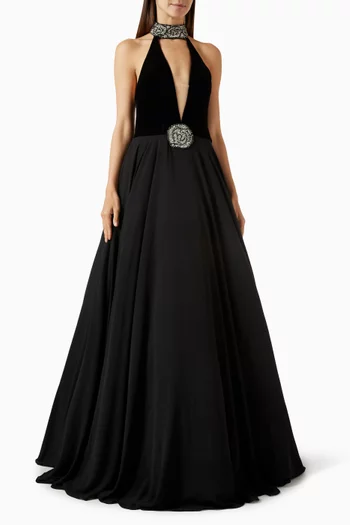 Bead-embellished Dress