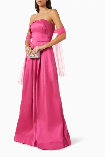 Strapless Maxi Dress