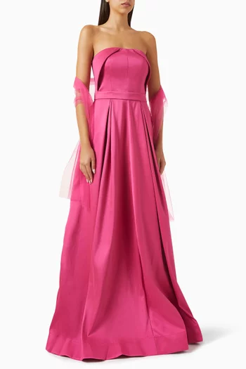 Strapless Maxi Dress