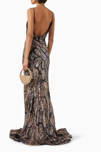 Sequin-embellished Dress