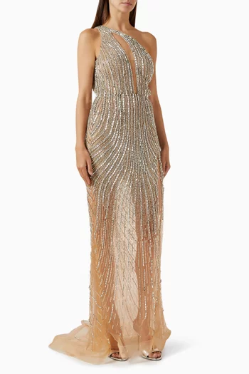 Bead-embellished Dress