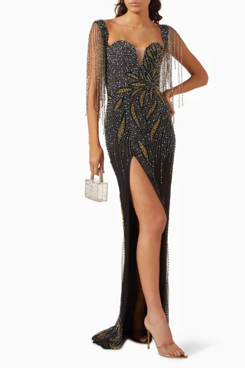 Bead-embellished Dress