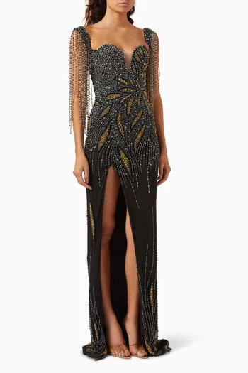 Bead-embellished Dress