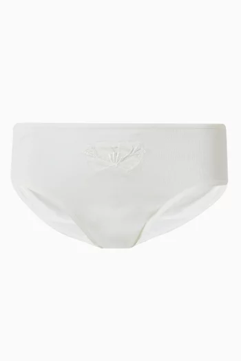 Kalea Midi Briefs in Cotton