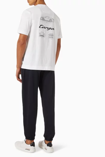 x Porsche Targa T-shirt in Mercerised Cotton