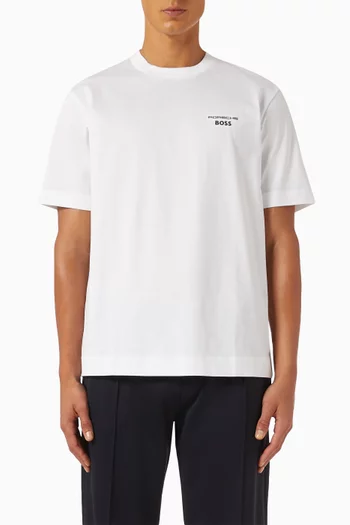 x Porsche Targa T-shirt in Mercerised Cotton