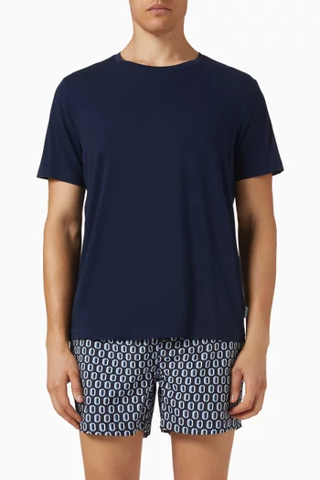 تي شيرت جوي قطن مطاطي