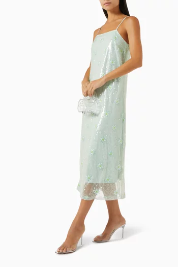 Yasflorry Sequin-embellished Dress