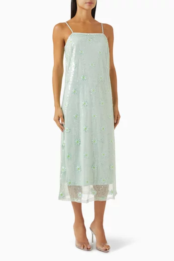 Yasflorry Sequin-embellished Dress