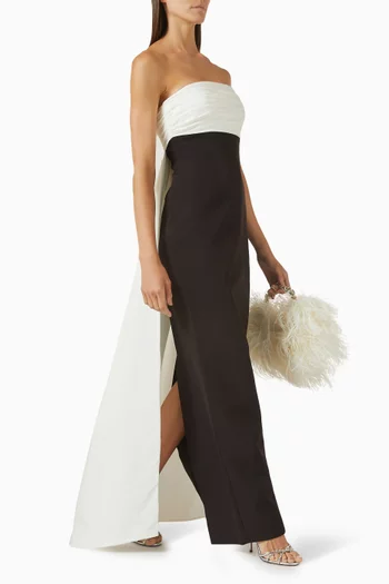 فستان أوديت كريب وتفتا