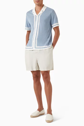 Camp Shirt in Linen Knit