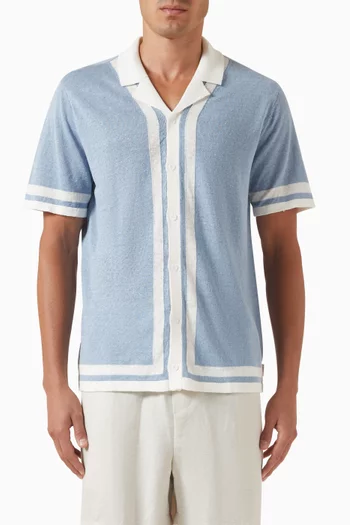 Camp Shirt in Linen Knit
