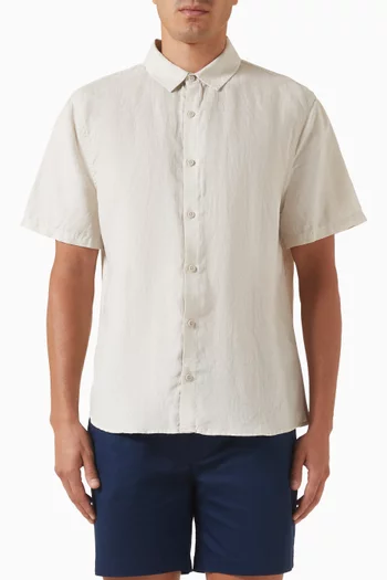 Jack Air Shirt in Linen-blend