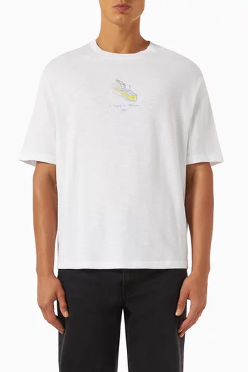 Jack Printed T-shirt in Cotton