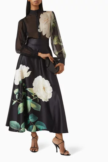 بلوزة الما فيسكوز وحرير