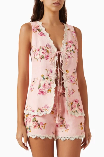 Niva Tie-front Vest