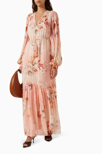 Kavi Belted Maxi Dress