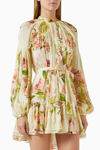 Aiva Belted Mini Dress