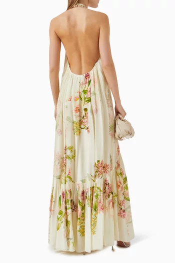 Aiva Open-back Dress