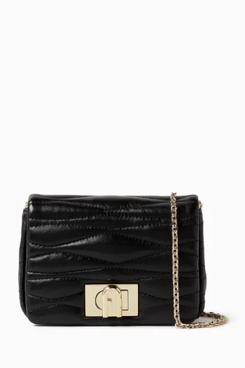 Furla 1927 Mini Crossbody Bag in Quilted Leather