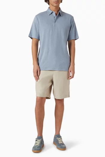 تي شيرت بولو كتان