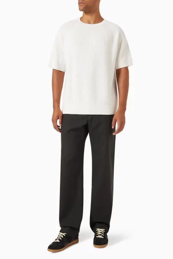 تي شيرت شيكر نسيج قطن