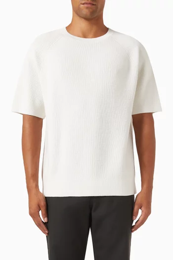 تي شيرت شيكر نسيج قطن