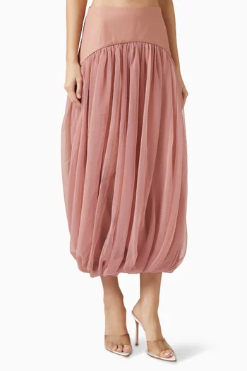 Twisted Drape Skirt