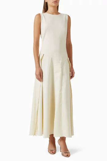 فستان فيرا مزيج صوف