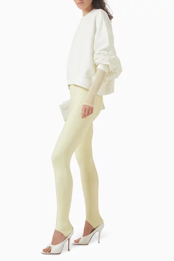 Opaque Stirrup Leggings