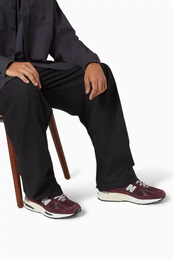 MADE in UK 991v2 Sneakers in Suede & Mesh