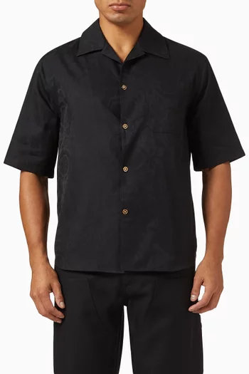 Button-up Shirt in Poplin