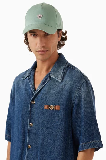 Medusa Baseball Cap in Cotton-drill
