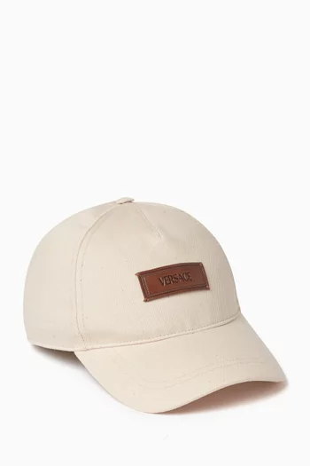 Logo Cap in Denim