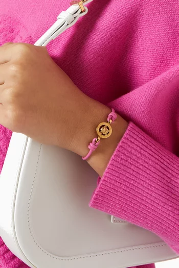 Medusa 95 Bracelet in Leather