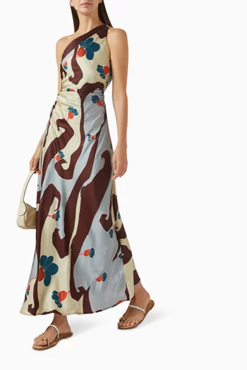 Neysa One-shoulder Dress in LENZING™ Viscose Blend