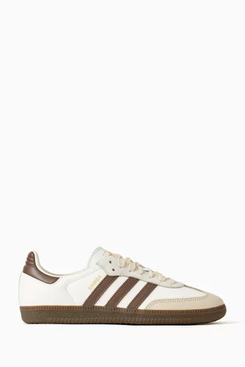Samba OG W Low Top Sneakers in Leather