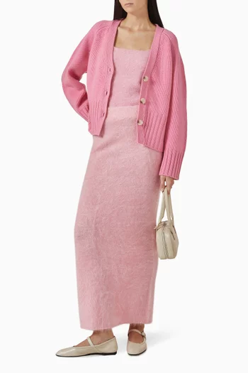 Brushed Singlet Top in Cashmere