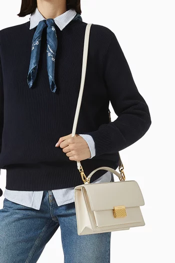 Venezia Top-handle Bag in Leather