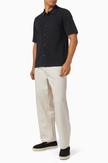 Dalton Polo Shirt in Cotton-knit