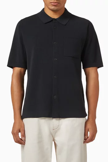 Dalton Polo Shirt in Cotton-knit