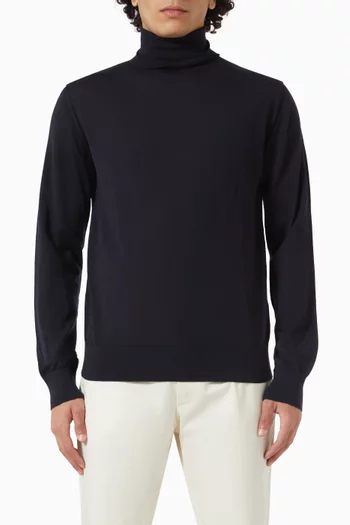 سترة بياقة عالية كشمير