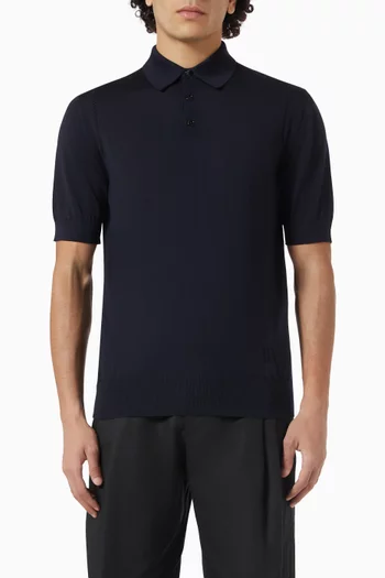 تي شيرت بولو منسوج