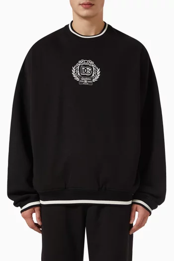 Embroidered Logo Sweatshirt