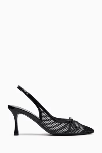 Signia 70 Slingback Pumps in Mesh