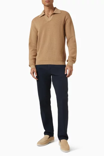 بنطال كولومبو قطن تويل